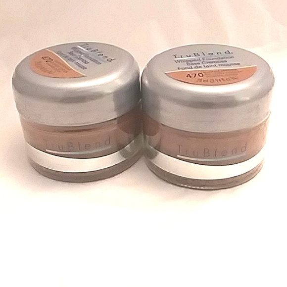 (2) Covergirl Tru Blend Whipped Foundation 470 Toasted Almond - Picture 2 of 6